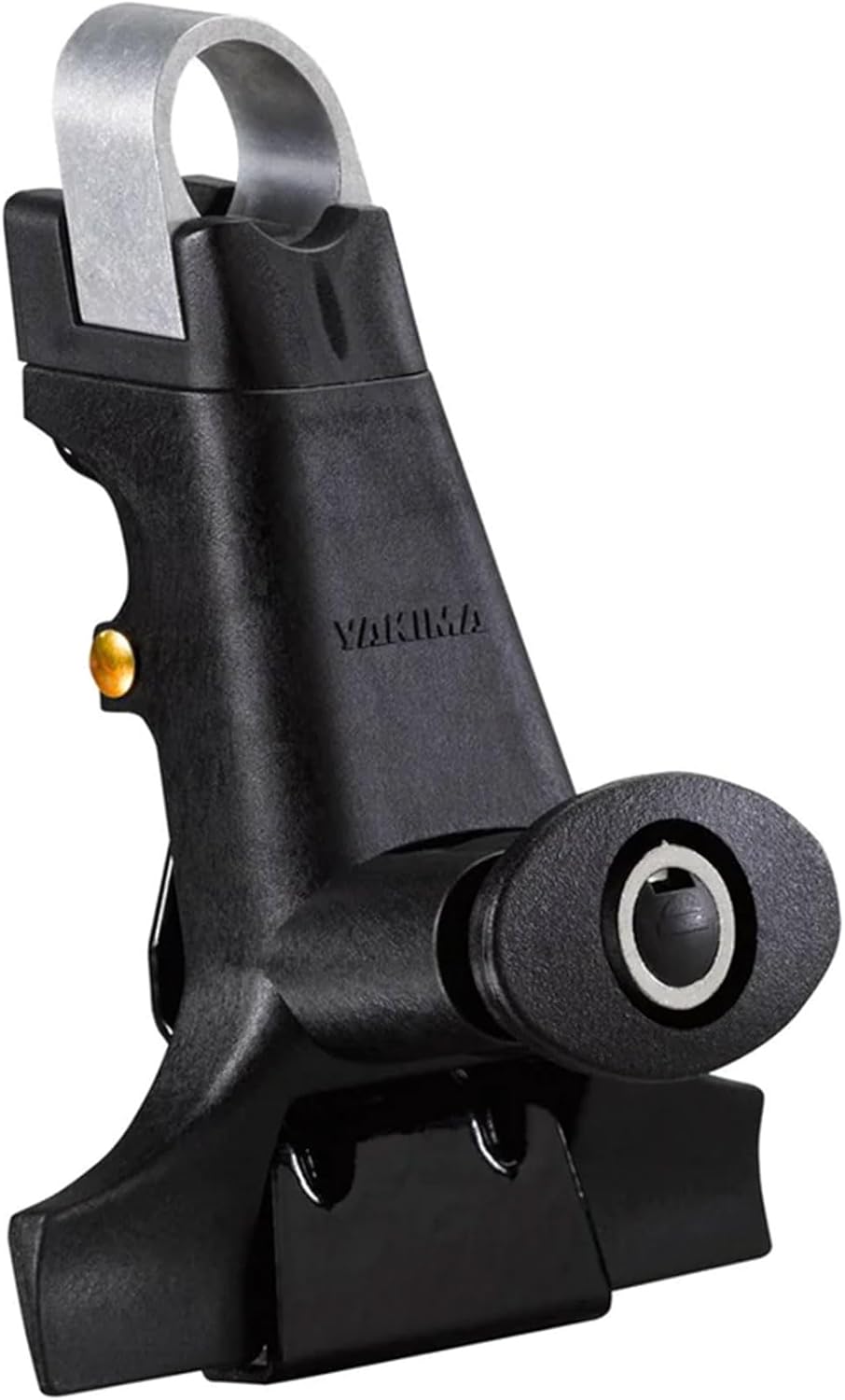 Yakima 1A Raingutter Clamping Roof Rack Towers with Durable Die Cast Interior for RoundBar and Vehicles with Rain Gutters, Black, Set of 4