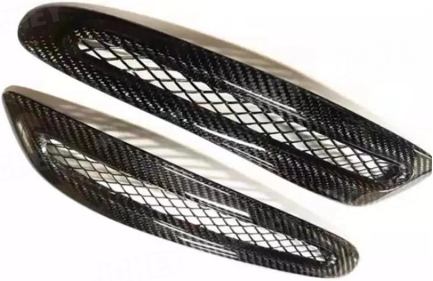 Side Fenders Air Vent Outlets Trim Cover Compatible for Toyota Supra A90 2019+ Real Carbon Fiber Car Body Trim Accessories