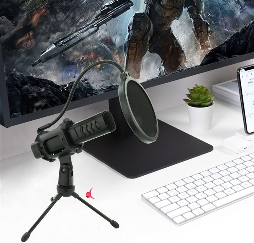 USB Microphone Professional Condenser Microphone Notebook Computer Type-c Mobile Phone Universal Microphone