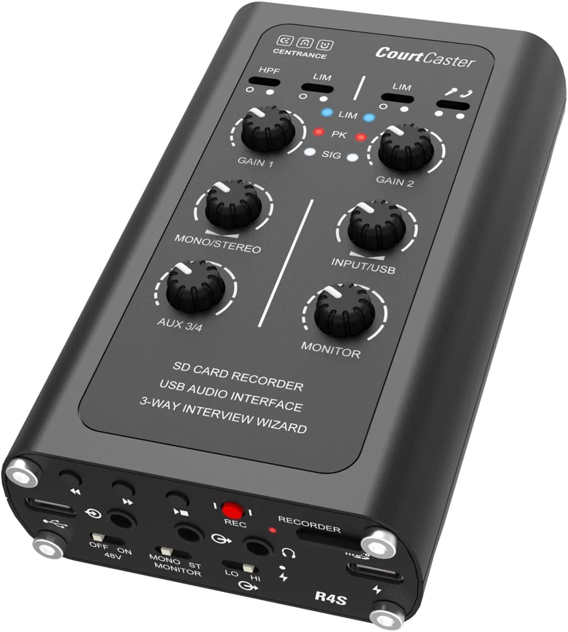 CourtCaster USB Interface with 3-way Interview Feature