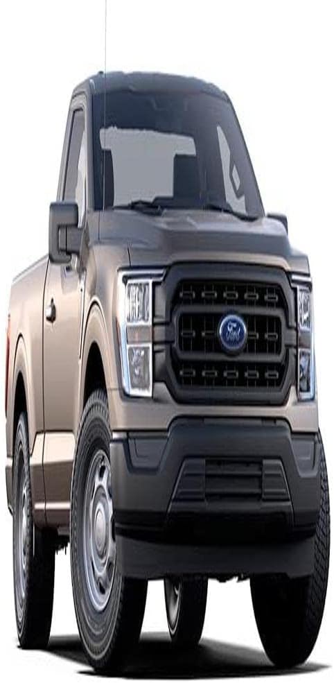 Putco Element Chrome Window Deflectors Fits Ford F150 21-26 / Ford F250 F350 F450 F550 24-26 - Set of 2 - in Channel Install