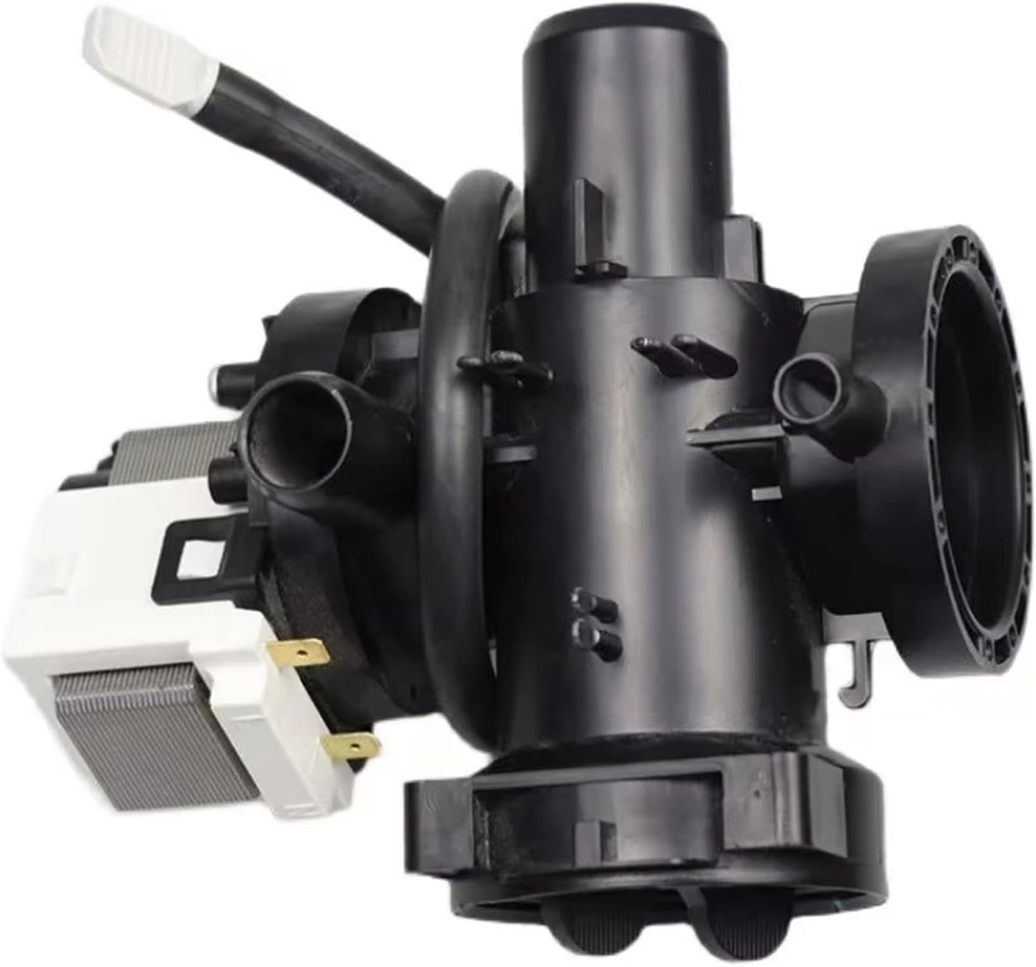 Drum Washing Machine Drain Valve Drain Pump Motor，Compatible For LG WD-T12345D T12245D N10240D T14426 D2-93L，Washing Machine Parts