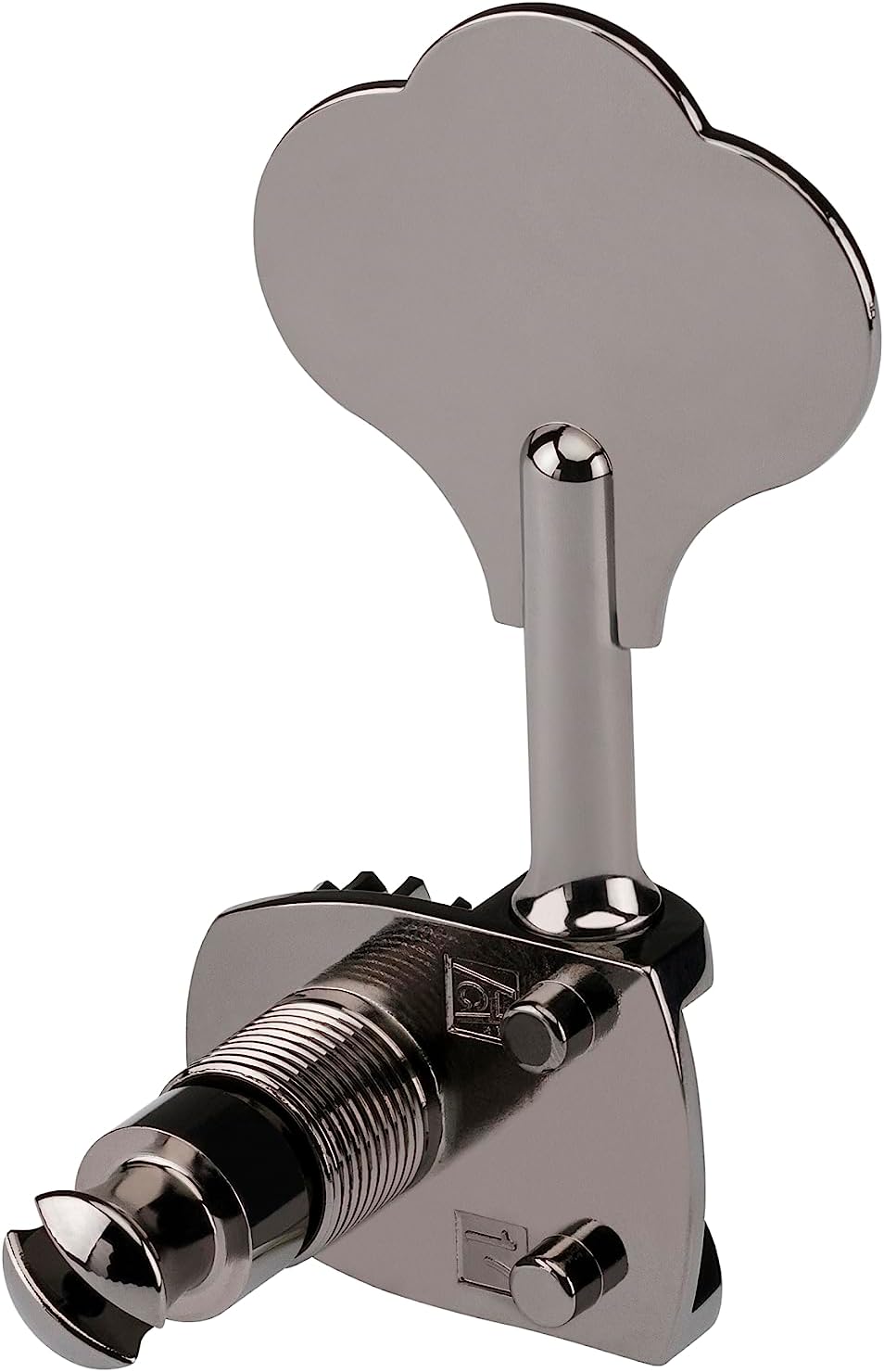 Deluxe Bass Tuners with Fluted-Shafts (4), Black