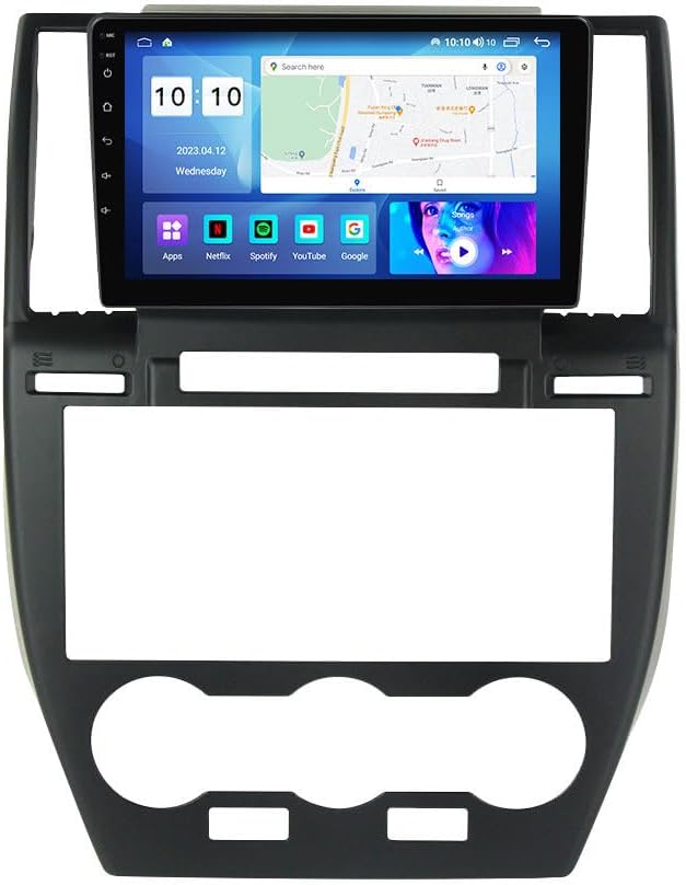 Android Car Stereo for Land Rover Freelander 2 2006-2012,9 inch IPS Touchscreen with Upgrade Wireless CarPlay & Android Auto,WiFi/GPS,Support SWC and Subwoofer,8-Core 8G+256G