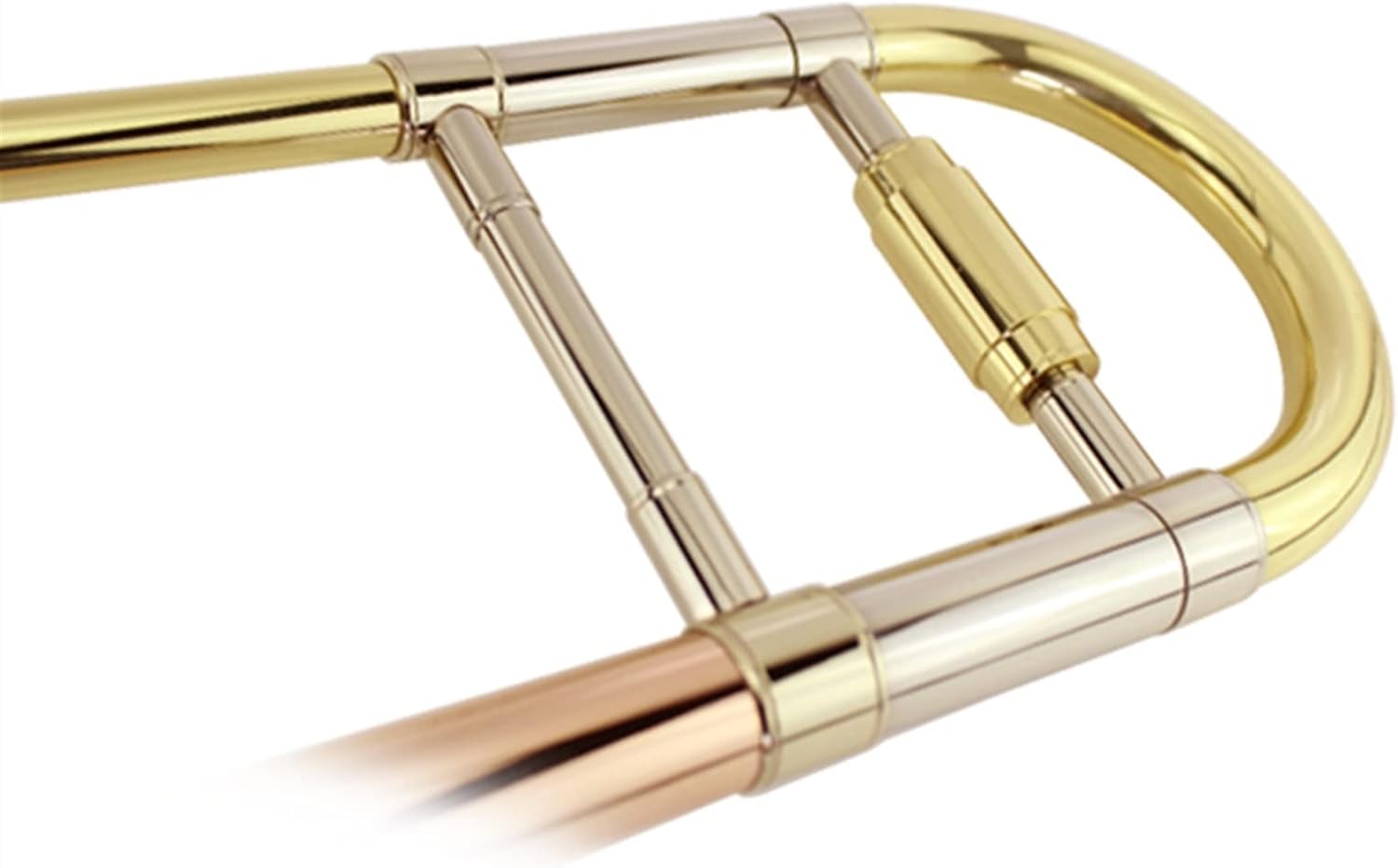 TSTS Professional B Flat Tenor Trombone Instrument for Beginners and Bands Beginner Trombone