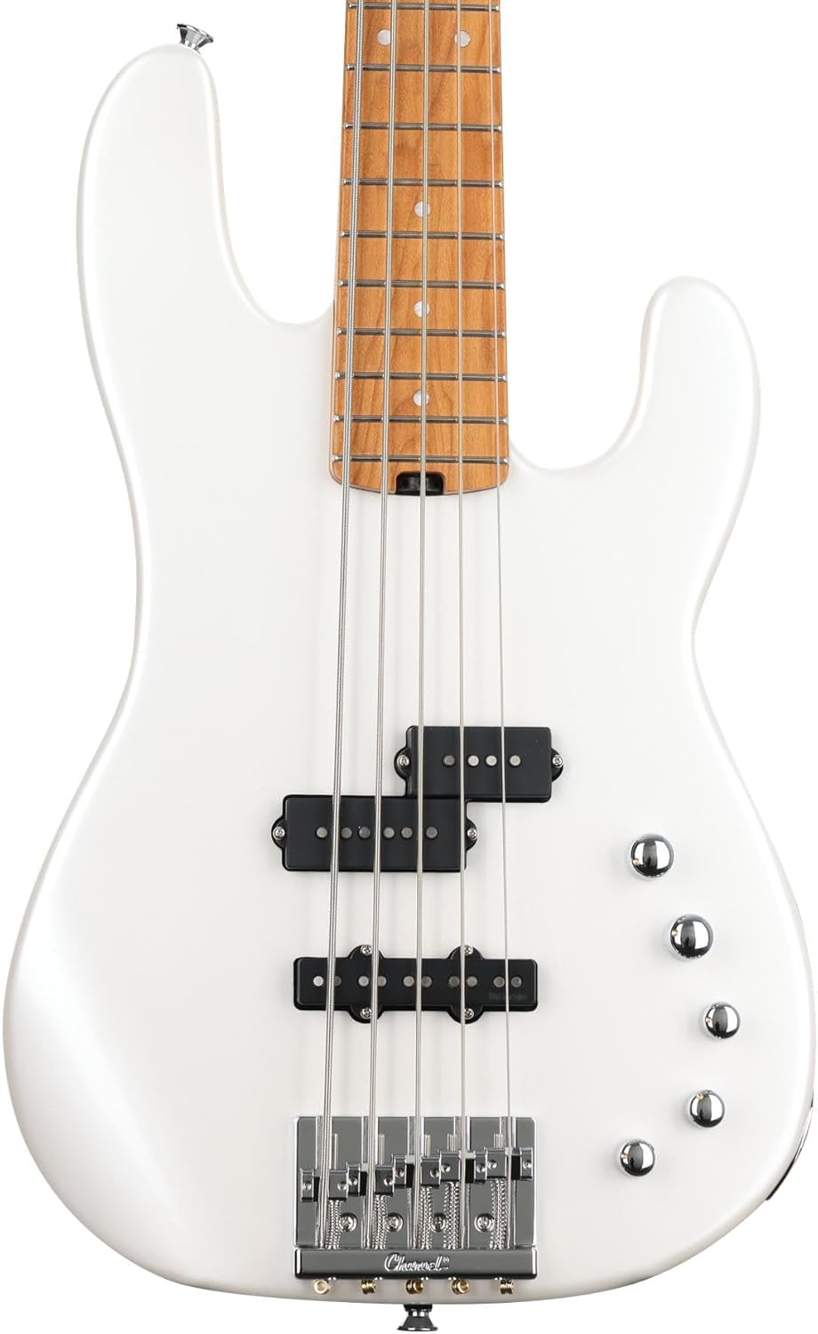 Charvel Pro-Mod San Dimas Bass PJ V - Platinum Pearl