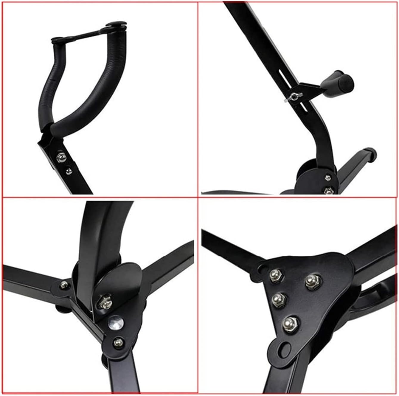 Sax Replacemen Set Foldable Portable Alto Tenor Saxophone Stand Sax Tripod Holder Saxophone Accessories Saxophone Accessories