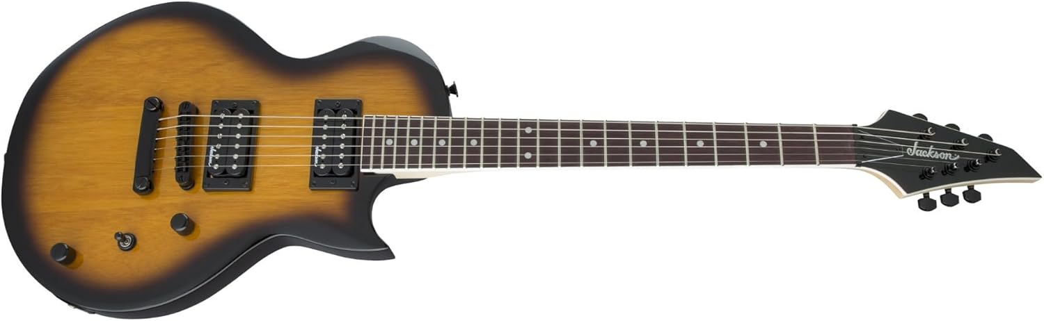 Jackson JS Series Monarkh SC JS22 6-String Electric Guitar (Tobacco Burst) Bundle with Jackson Monarkh Molded Case (2 Items)