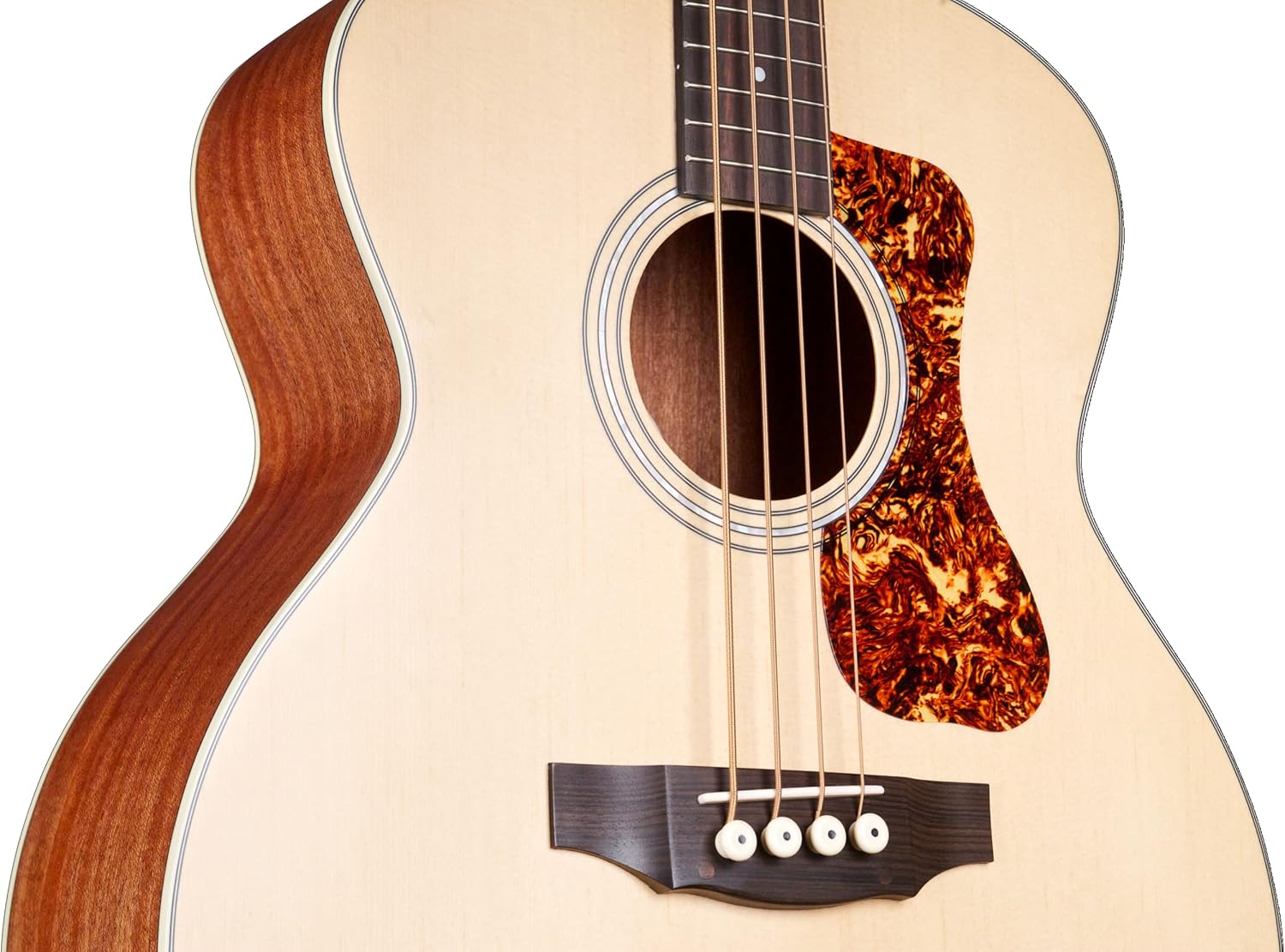Guild Guitars B-240E Acoustic Bass, in Natural, Jumbo Archback Solid Top, Westerly Collection