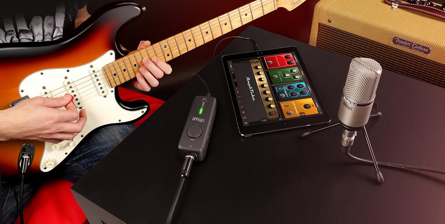 IK Multimedia iRig PRO I/O High-End Audio/MIDI Interface IP-IRIG-PROIO-AS