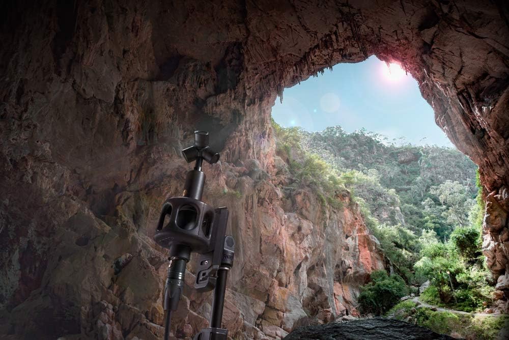 Soundfield by RØDE' NT-SF1 Premium Ambisonic VR Microphone with Location Recording Kit and Ambisonic Processor Plugin