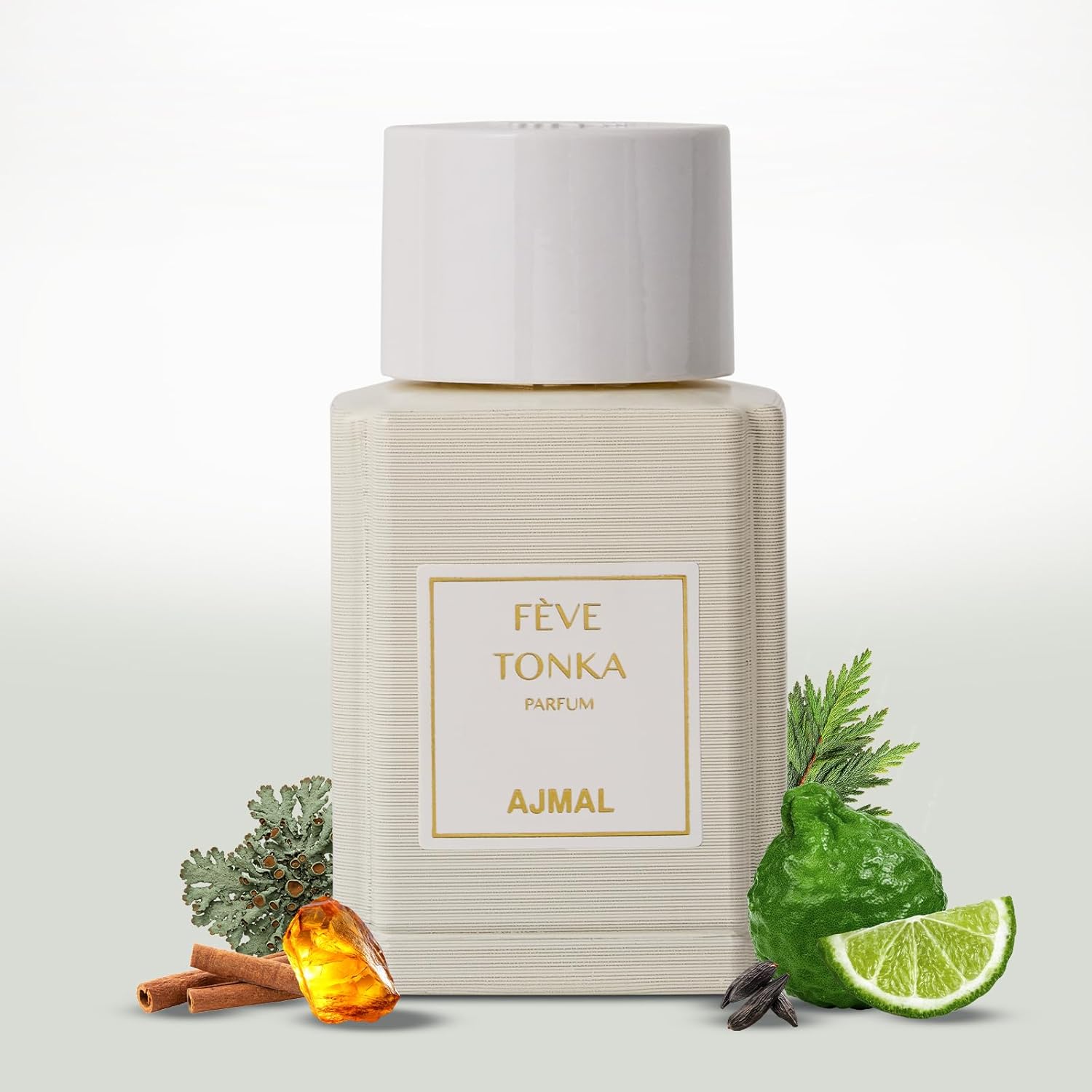 Ajmal Oud Marquis Fève Tonka Eau de Parfum for Men – 3.4 fl oz / 100 ml | Luxury Premium Amber Gourmand Perfume | Long Lasting French Fragrance | Made in France & Crafted in Dubai | Exclusive for USA