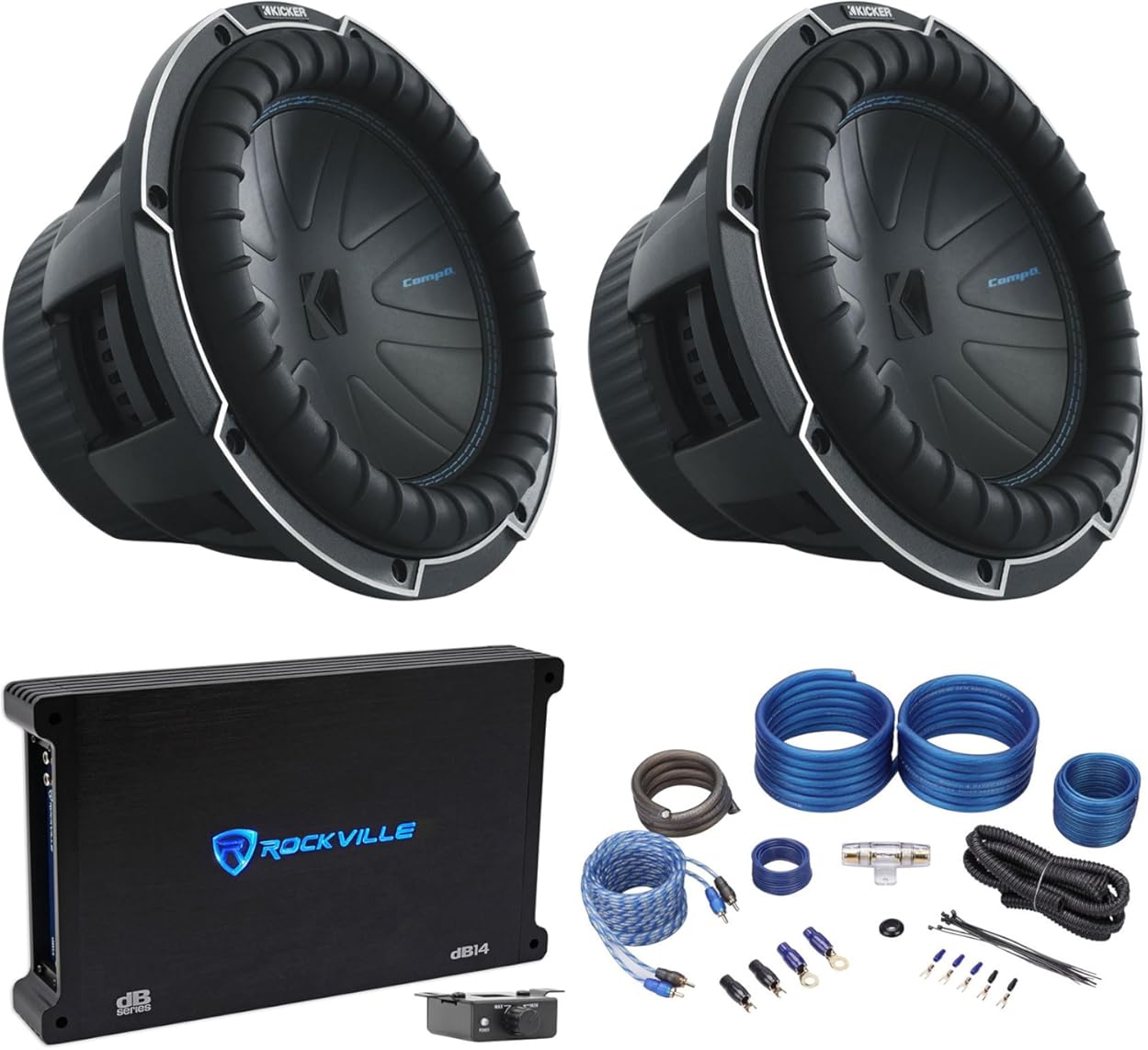 Audiosavings Bundle: (2) Kicker 51CWQ102 10