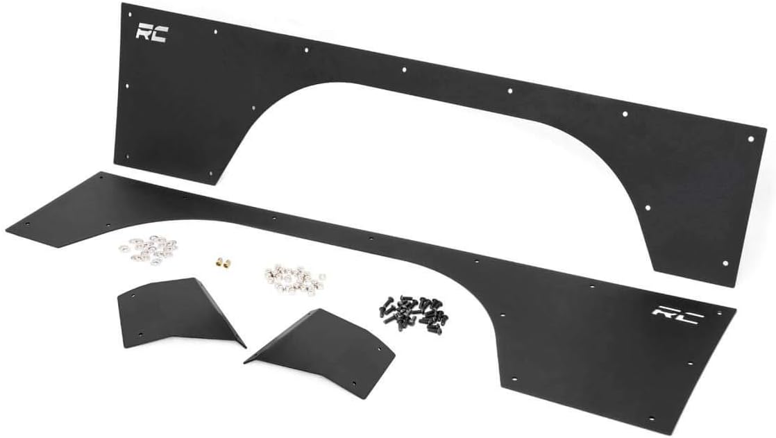 Rough Country Front Quarter Panel Armor for 1984-2001 Jeep Cherokee XJ - 10577