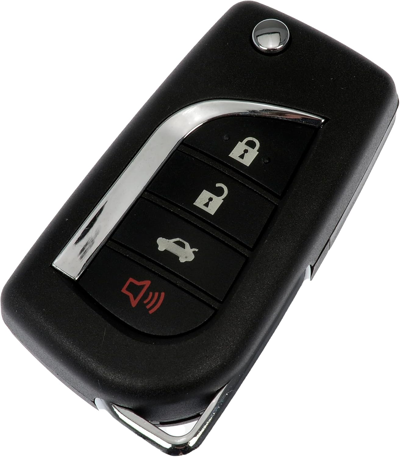 Dorman 99719ST Upgraded Keyless Entry Remote 4 Button - Blade Stamp Dot Compatible with Select Toyota Models