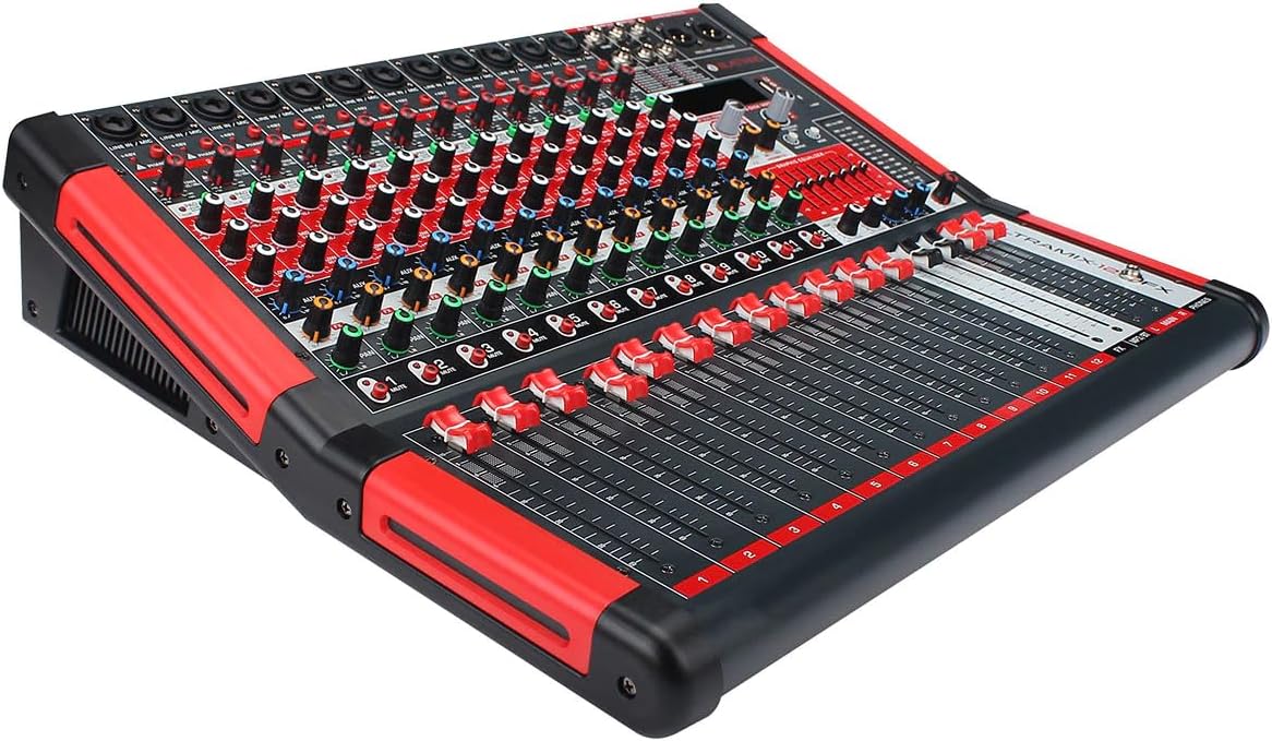 Blastking ULTRAMIX-12FX 12 Channel Analog Stereo Mixing Console