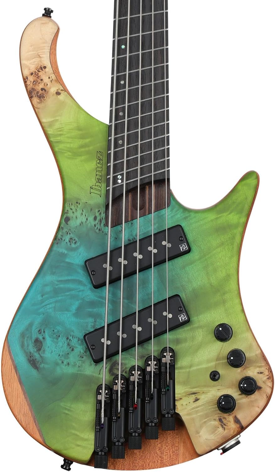 Ibanez Bass Workshop EHB1505MS Bass Guitar - Ocean Inlet Flat