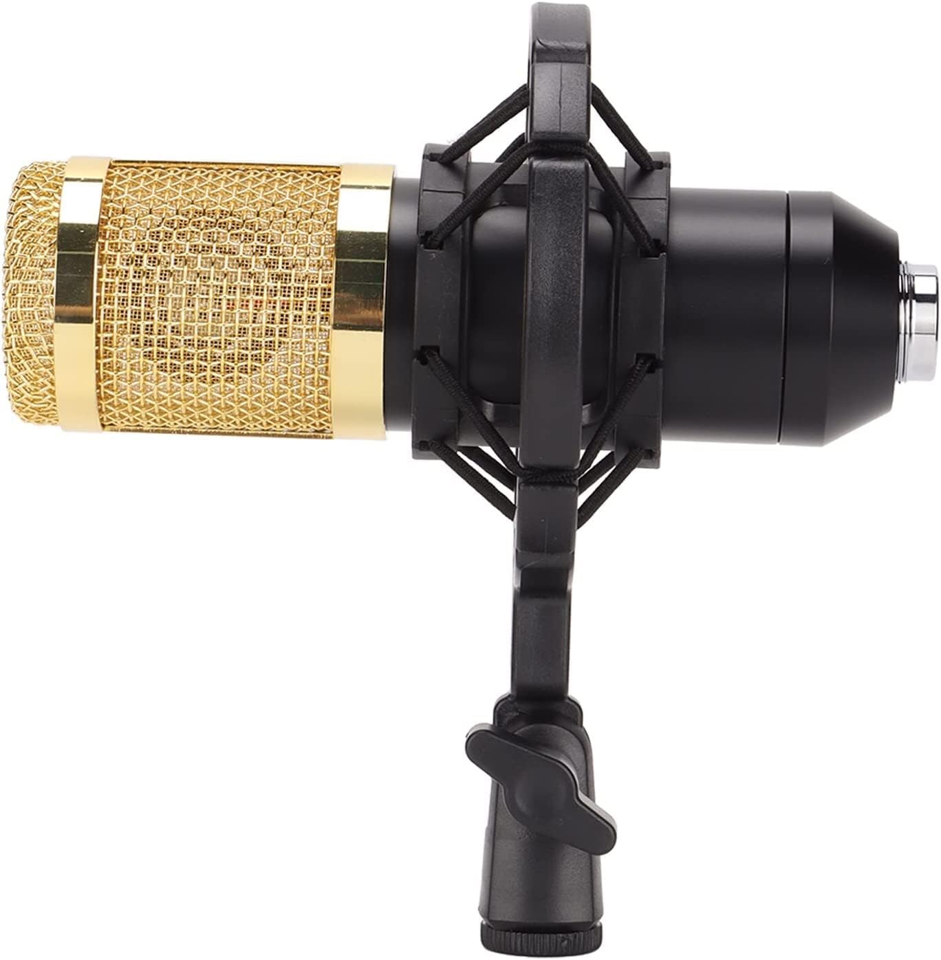 Studio Microphone, with Shockproof Mount Condenser Microphone XLR to 3.5mm/0.1in Cable Professional Cardioid for Gaming for Podcasting