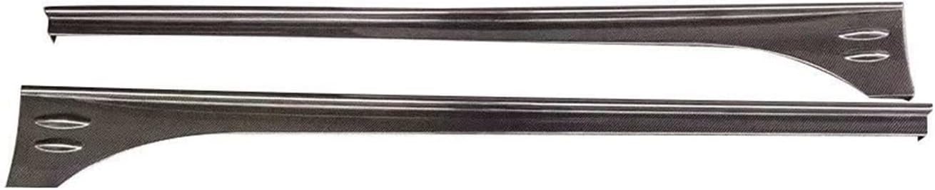 Car Side Skirts Compatible for Subaru BRZ 2013-2018 Carbon Fiber Bumper Apron Splitter Bodykit Protector