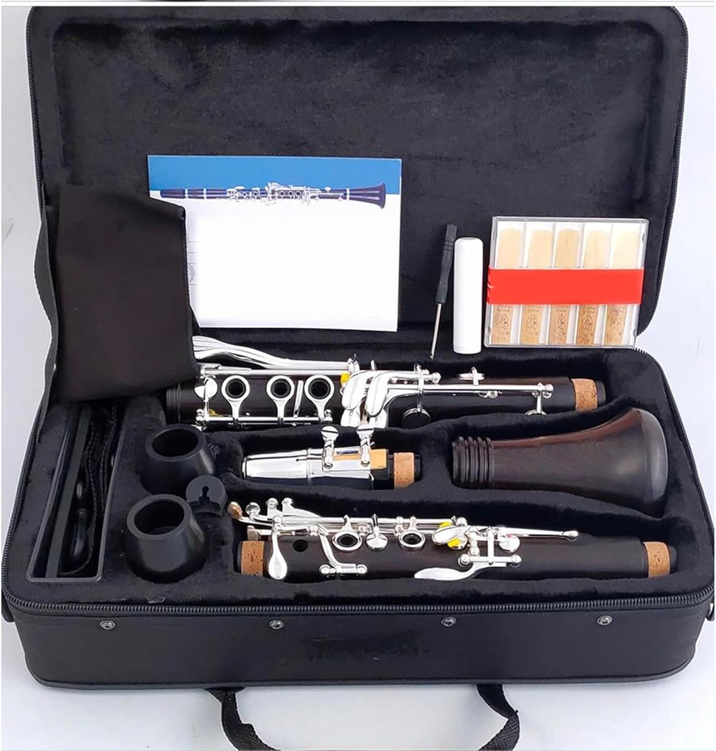 Clarinet Musical Instruments Clarinet Bb Clarinet Wood Ebony Clarinet 17 Keys Grenadilla Sib Klarnet