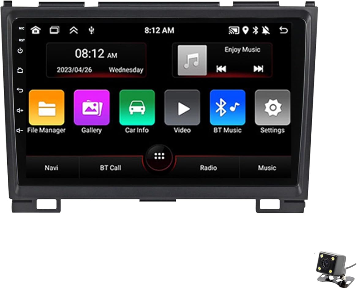 ADMLZQQ 10.2 Inch in-Dash Head Unit Car-Play Android Auto Car Stereo for Haval H3 H5 2011-2016 Android 12 FM AM Radio Split-Screen Bluetooth GPS Navigation Steering Wheel Control