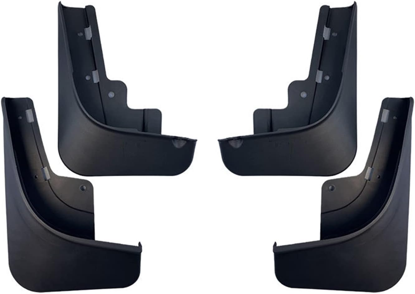 Mud Flaps Auto Splash Guard Mudguards MudFlaps Front Rear Fender Anti-Splash Guards Car Accessories，Compatible for Tesla Model S 2022 (Color : 4 Wheels 4pcs)