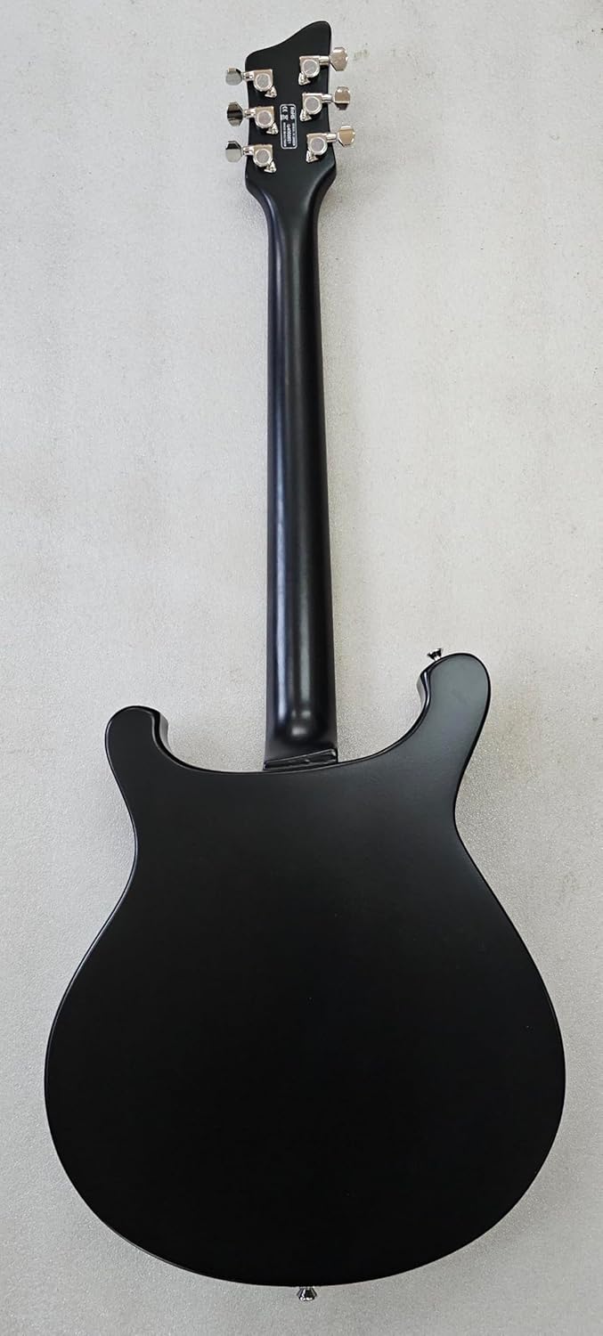 IYV-IRK-300 Semi Hollow Electric Guitar, Black