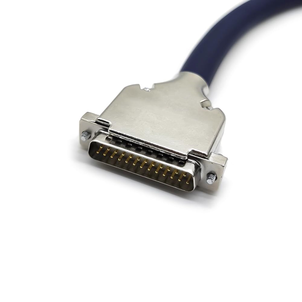 Elecbee DB25 to XLR Male Snake Cable DB25 Male to 8 Channel XLR 3Pin Male D-Sub Snake Cable Patch Bay Interface Modular Cable Recording Sound Card Audio Cable ((15m) 49.21ft)