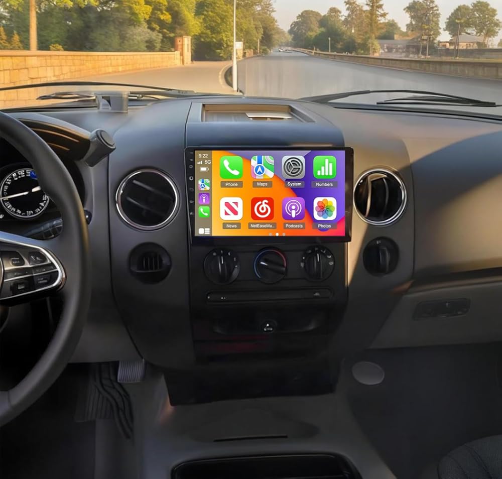 Android 14 Double Din Car Stereo Radio for Ford F150/F250 2004-2014,10.1