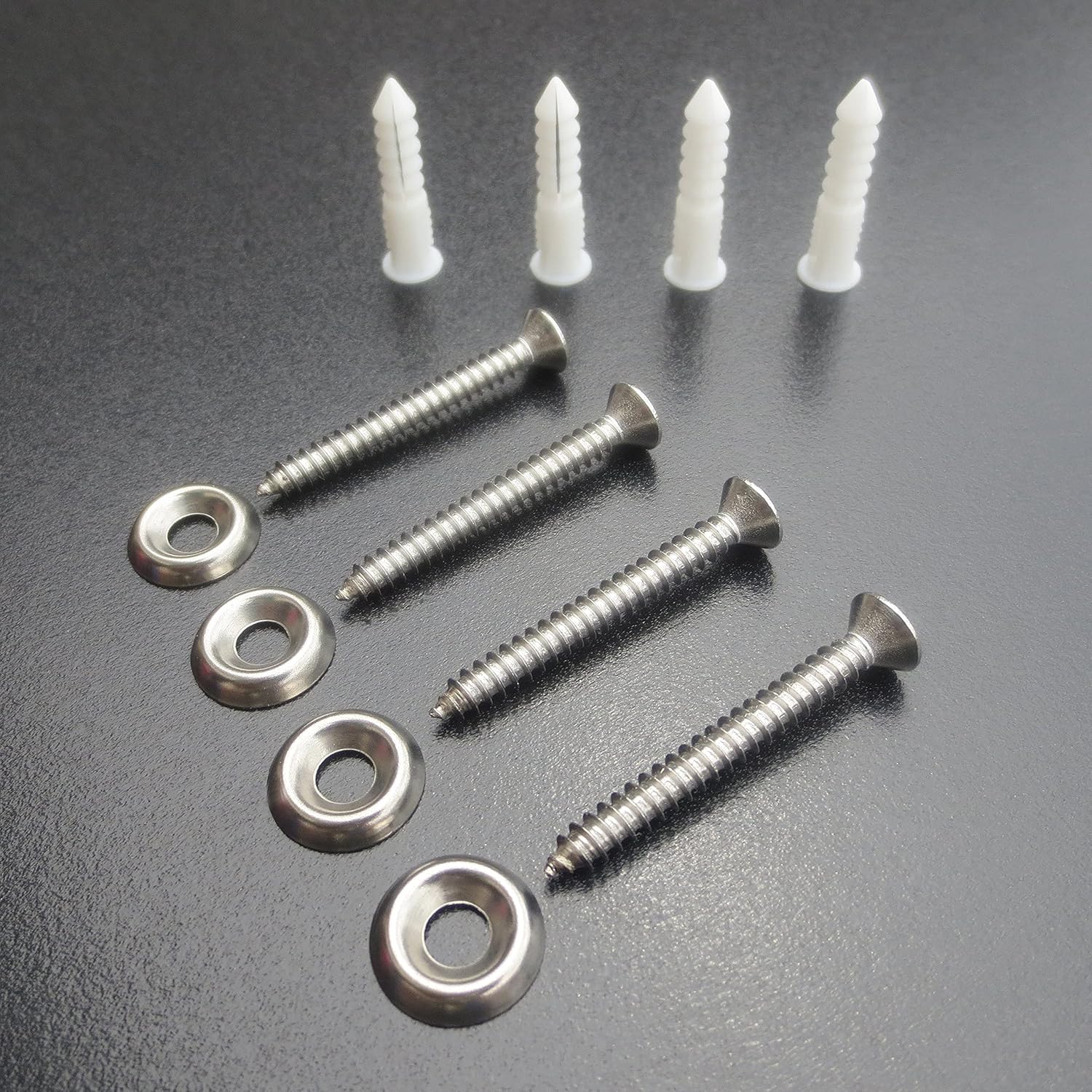 Glossy Gallery Rectangle Shatterproof Acrylic Safety Mirror with Rounded Corners and Screw Mount Set - 12in x 36in