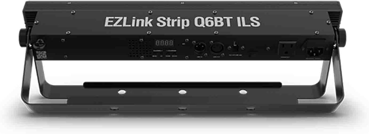 EZLink Strip Q6BT ILS Battery-Operated Quad-Color LED Linear Wash Light with Built-in Bluetooth Technology