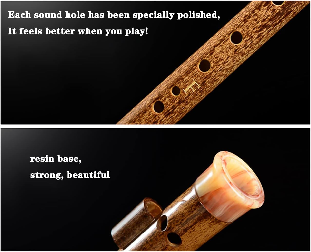 Hulusi Practice Instrument C Key B Flat Beginner Hulusi Children's Student Cucurbit Flute National Wind Instrument Flute Soft Sound and Durable (Color : BrownB, Size : F-Key)