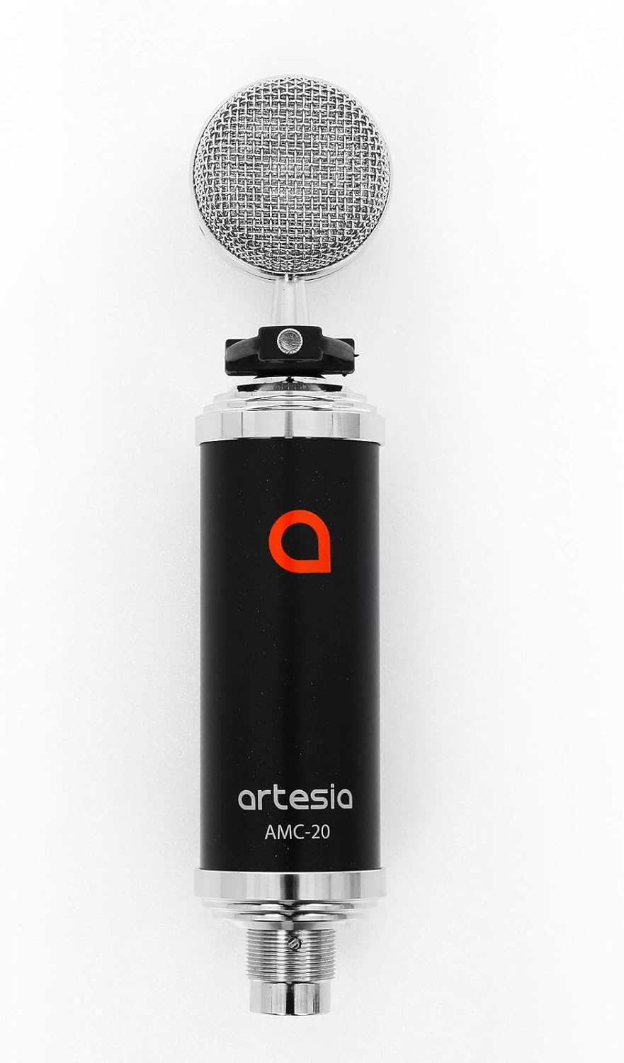 Artesia AMC-20 Studio Large-Diaphragm Condenser Microphone w/Shock Mount + Pop Filter & 8' XLR Cable