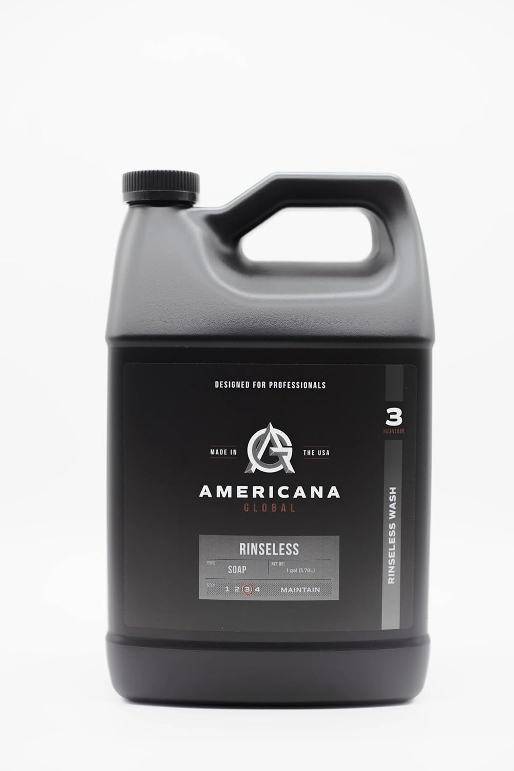 Rinseless Wash, Gallon - Eco-Friendly No-Rinse Car Wash Solution, Safely Cleans & Protects Paint, Ceramic Coatings, Vinyl, & PPF