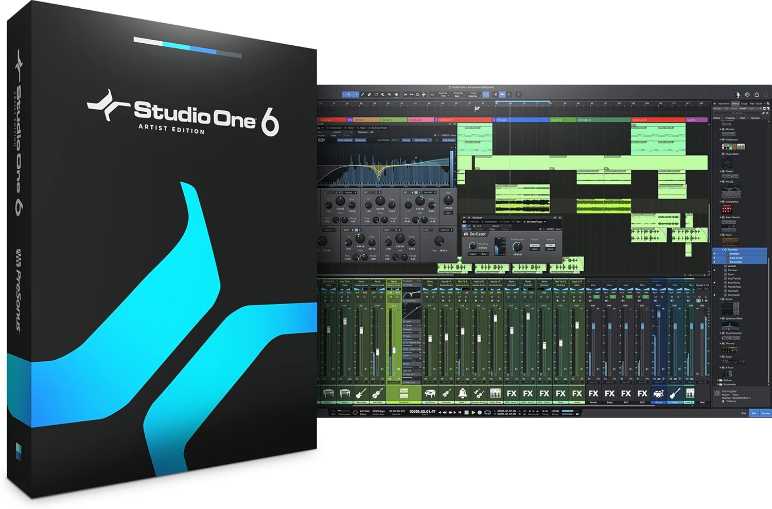 PreSonus StudioLive AR12c Analog Mixer with Studio One Pro Software