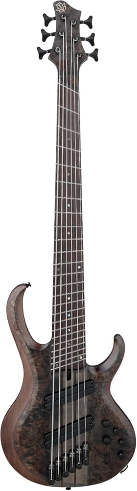 Ibanez Bass Workshop BTB806MS Multi-scale 6-string Bass Guitar - Transparent Gray Flat