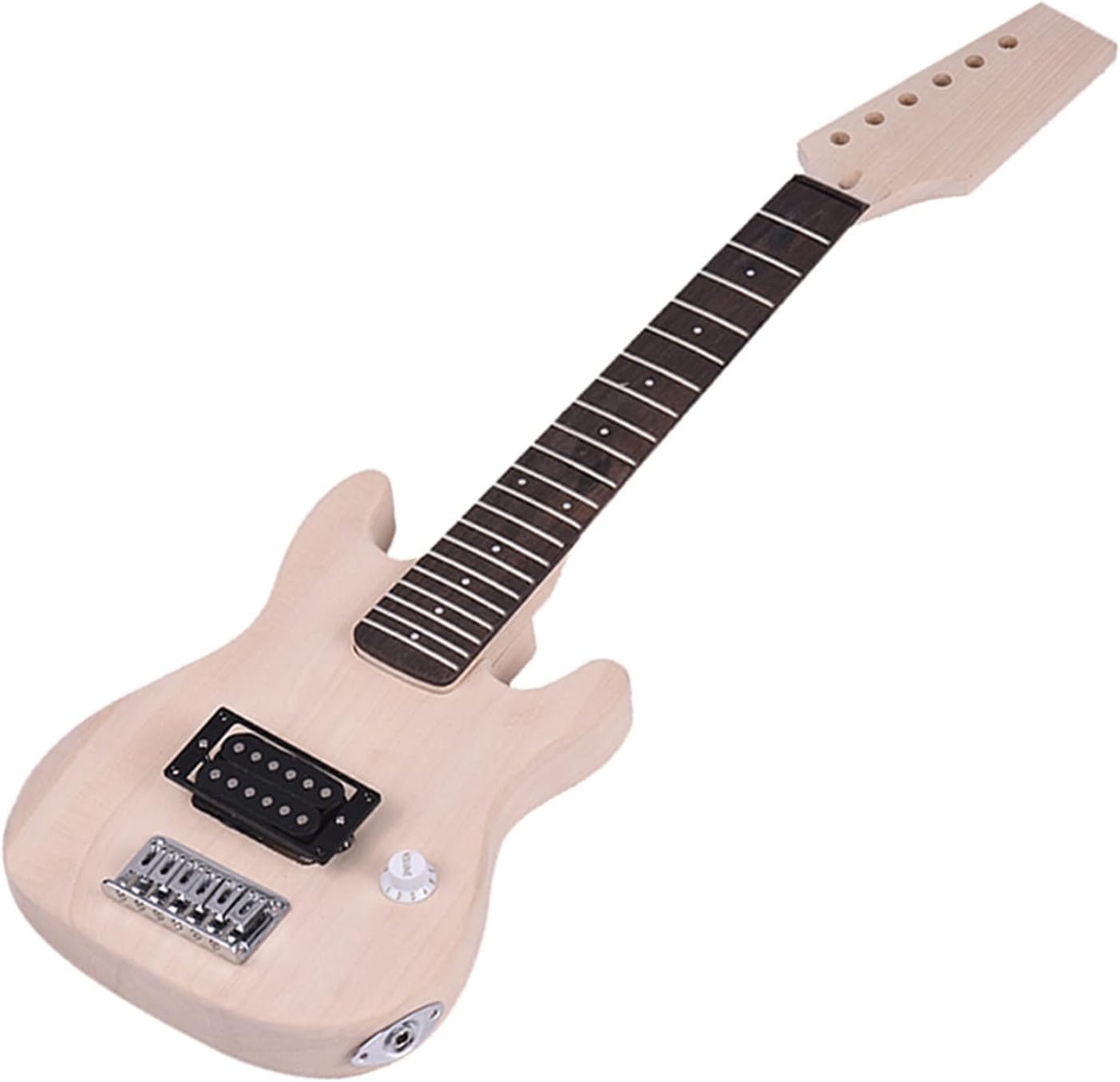 TSTS 1 Set DIY Unfinished Electric Guitar Kits Kits for ST Guitar DIY Parts Accessories Guitar DIY Accessory