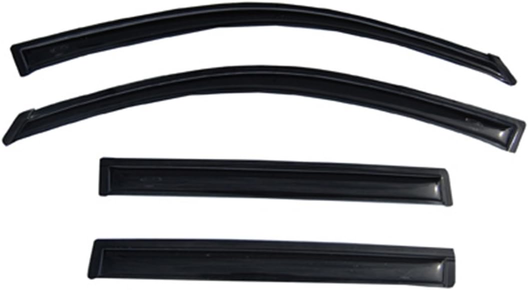 Auto Vent Shade 94063 Original Ventvisor Side Window Deflector Dark Smoke 4pc Set For 2008-2013 Toyota Hi