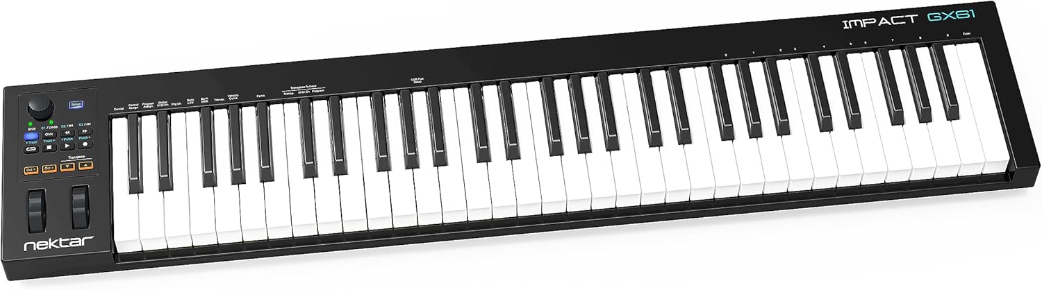 Nektar Impact GX61 USB MIDI Controller Keyboard