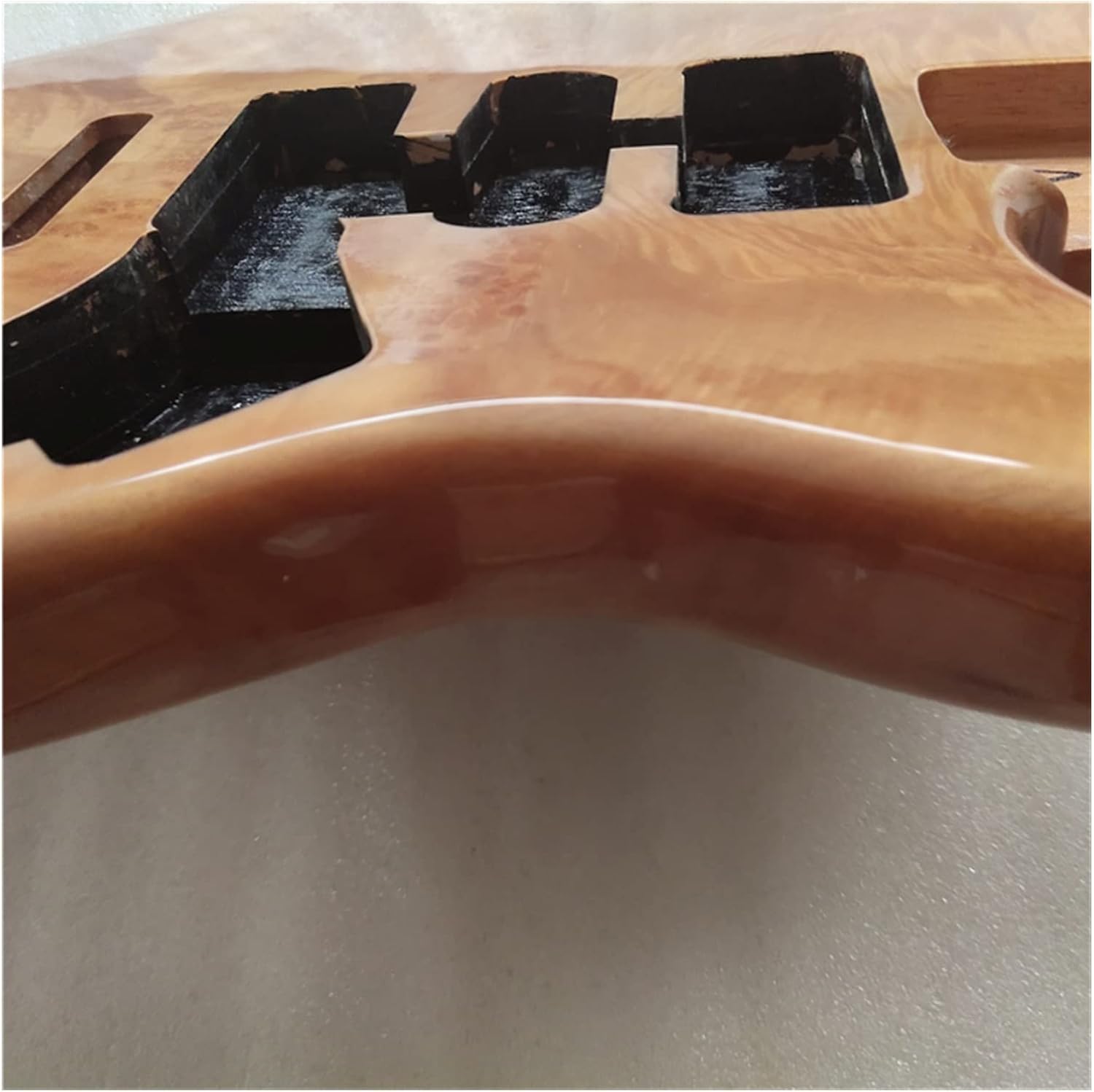 TSTS DIY Mahogany Guitar Body Handmade Electric Guitar Kit Guitar DIY Accessory