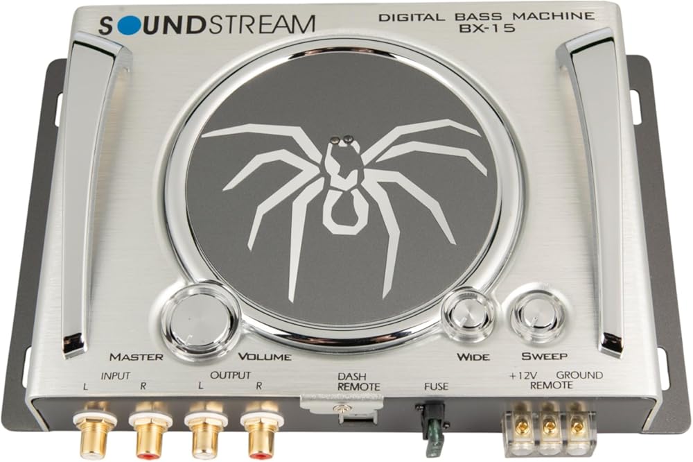Soundstream BX-15 Bass Processor – Car Audio Bass Restoration Processor with Remote Control | Epicenter Alternative for Factory & Aftermarket Sound Systems | Subwoofer Control Enhancer