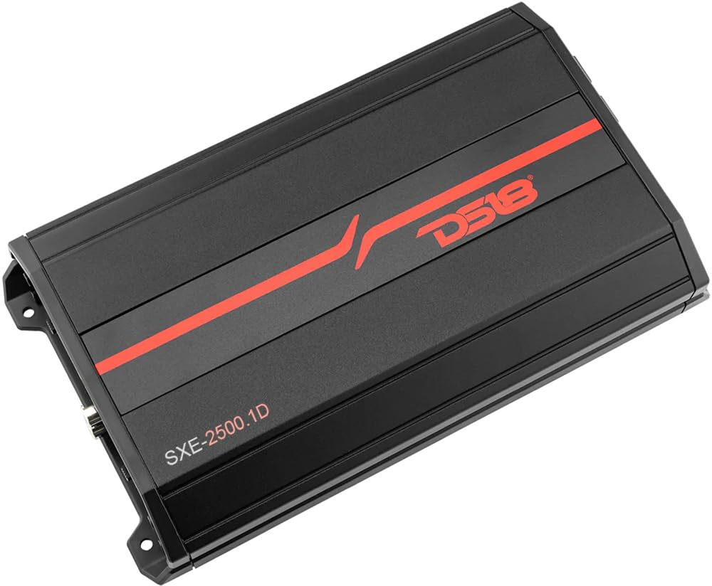 Ds18 SXE-2500.1D/BK Mono Car Amplifier