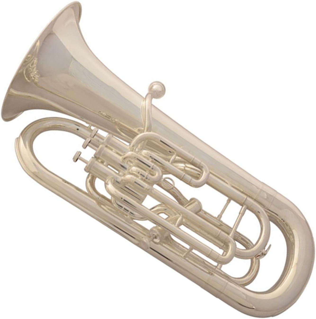 Beginner euphonium Musical Instrument Euphonium Silver-plated Three-Stand And One-Slant Key Euphonium Tuba