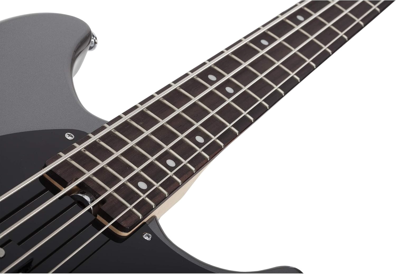 Schecter 1440 Banshee Bass Guitar, Carbon Gray