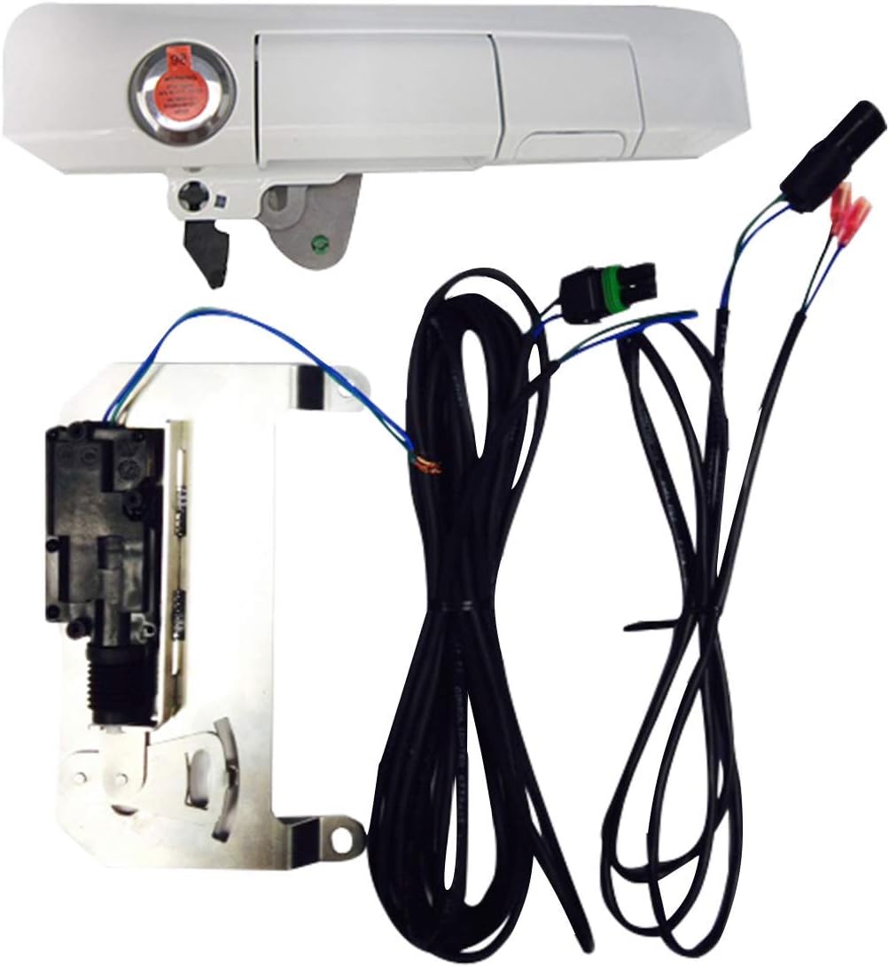 Pop & Lock – Power Tailgate Smart Lock Combo with Bolt Technology for Toyota Tacoma, Fits 2005 to 2015 Models (OEM Color Super White, PL85403)