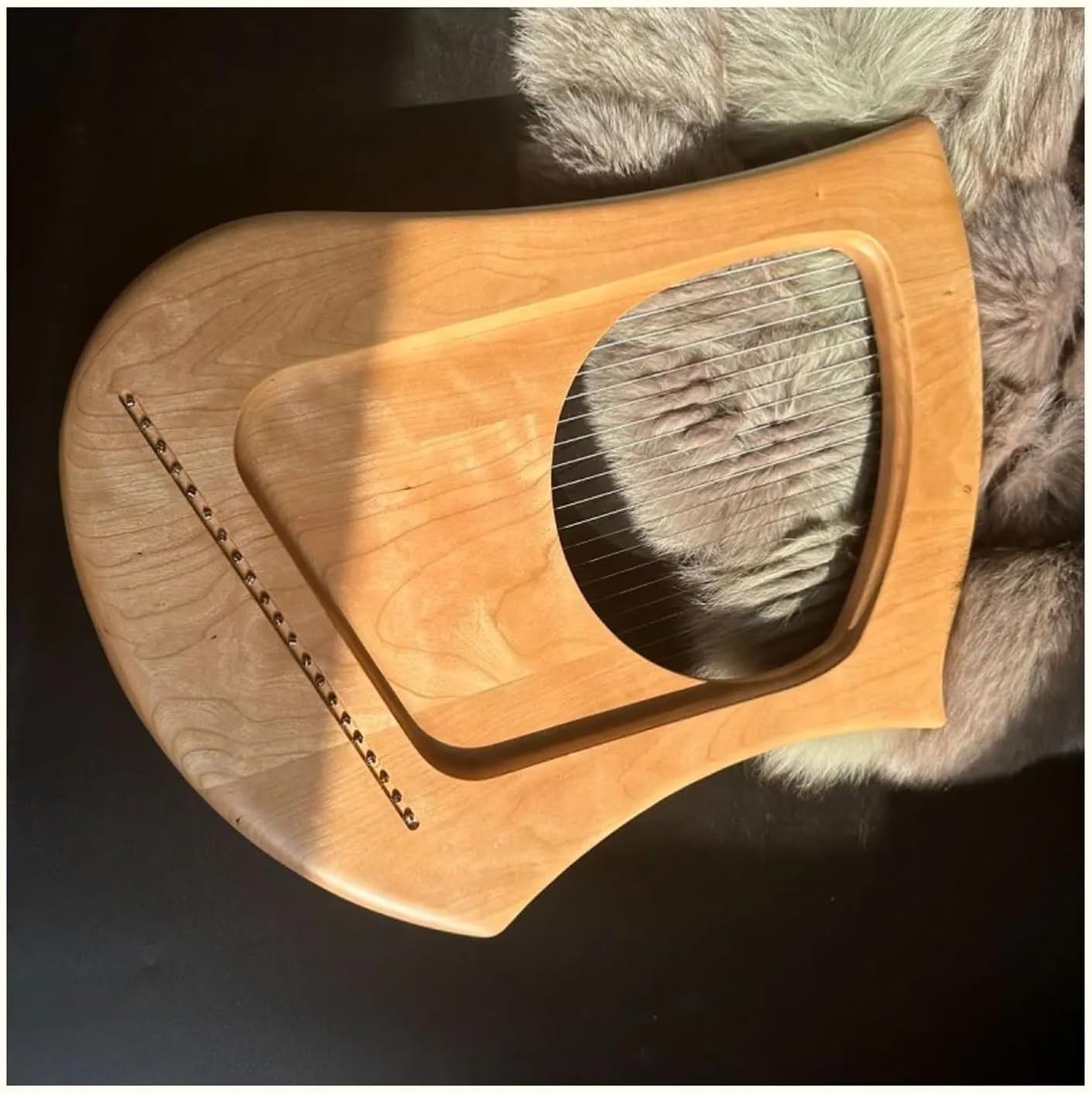 Lyre Harp Set 22 Strings Harp Rosewood Scale Harps Portable Professional Lyre Rare Instruments