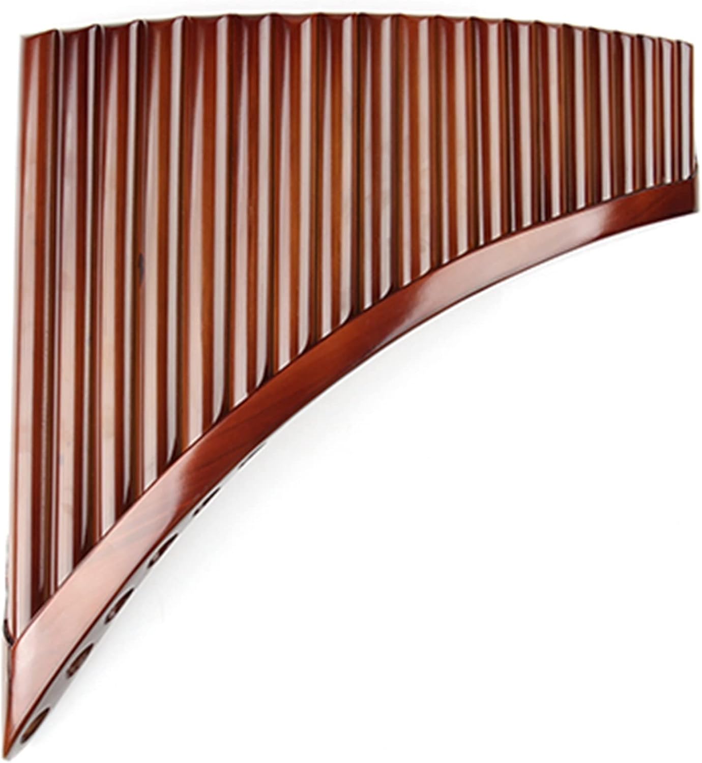 KESHUO 20 Pipes E Key Pan Flute Pan Pipes Woodwind Instrument Chinese Traditional Musical Instrument Bamboo Pan Flute Panpipes (Color : Right-Hand)