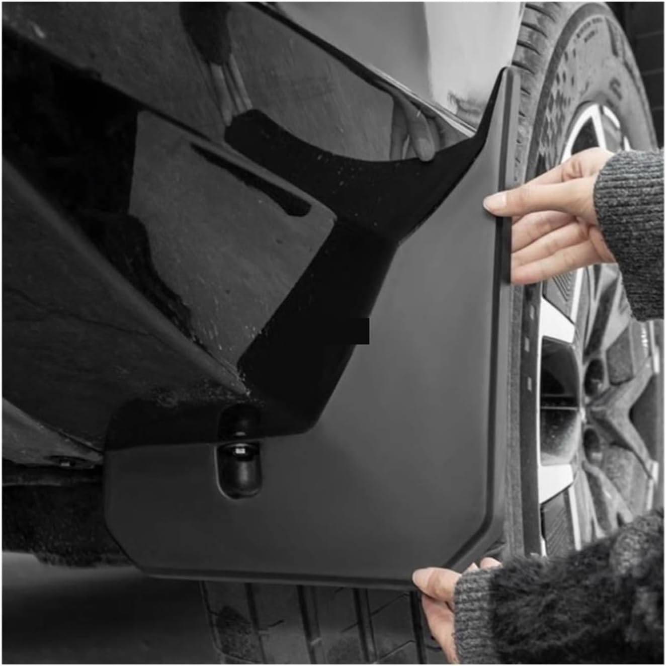 Car Styling Front Rear Wheel Mud Flap Plate Splash Guard Mudflap Fender Cover Accessories Compatible for BYD Formula Leopard 8 2025 +