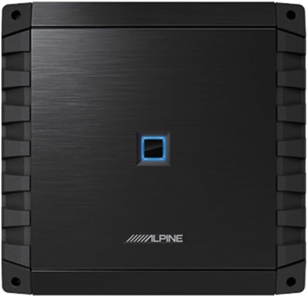 Alpine S2-A36F S-Series Class-D 4-Channel Amplifier, Hi-Res Certified, 60W x 4 @ 4 Ω, 90W x 4 @ 2 Ω