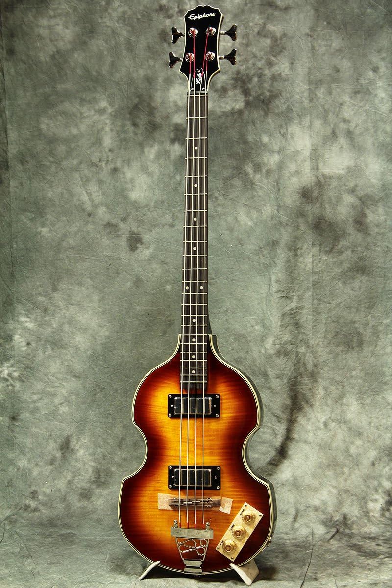 Epiphone Viola Electric Bass Guitar Vintage Sunburst